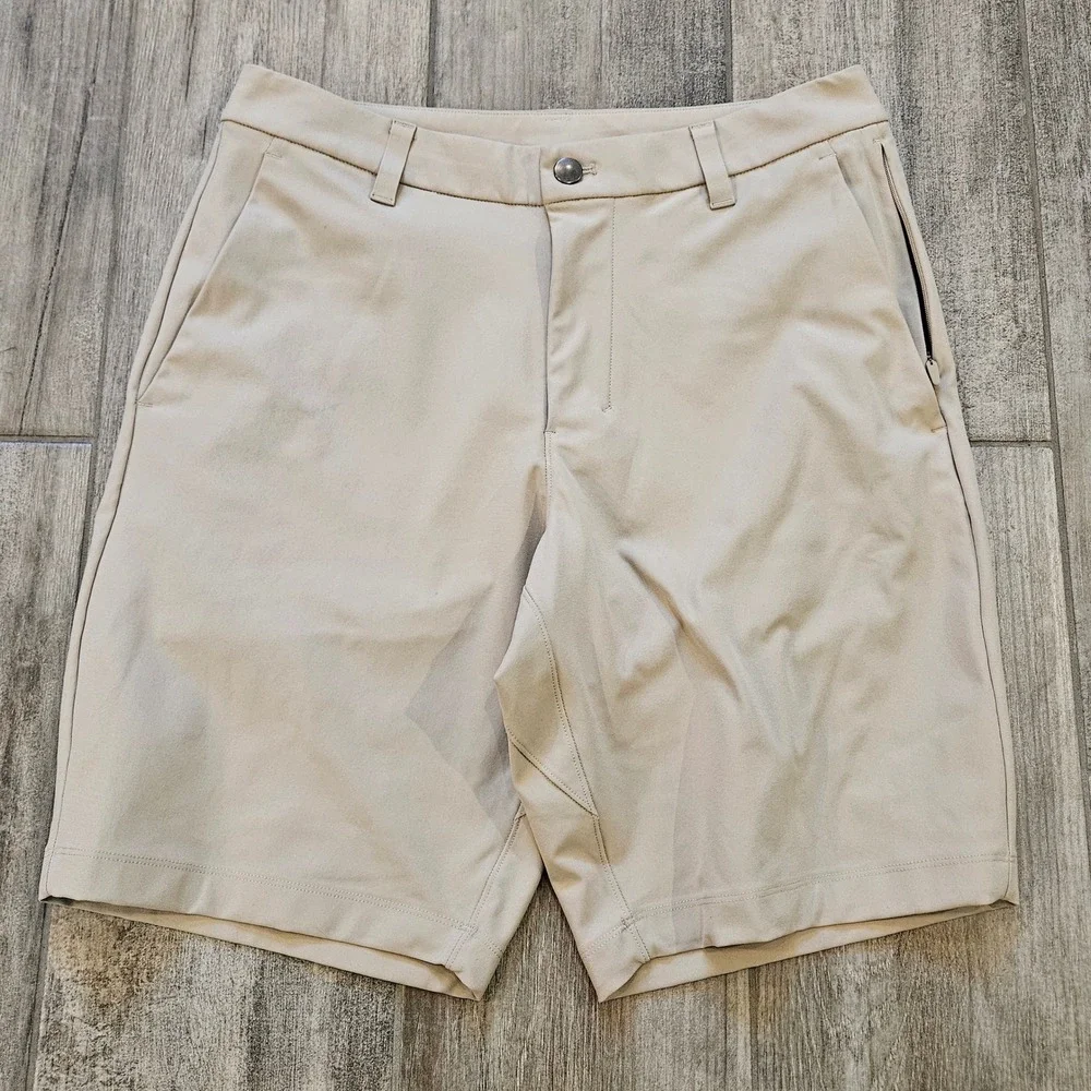 lululemon athletica Men's Khaki Performance Shorts